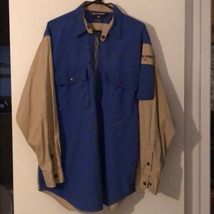 Mens POLO SPORT zip front PULL-OVER